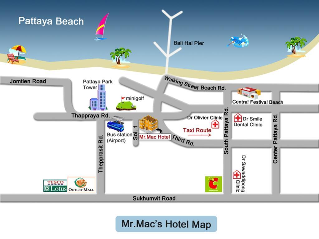 Mr. Mac'S Hotel Pattaya Dış mekan fotoğraf